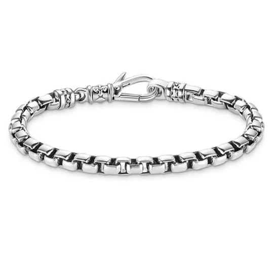 A2198-637-21-L20 Silver-Tone Box Chain Bracelet Jewellery - Thomas Sabo - Modalova