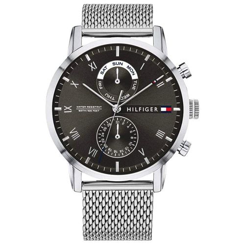 Black Dial Kane Men's Watch - Size One Size - Tommy Hilfiger - Modalova