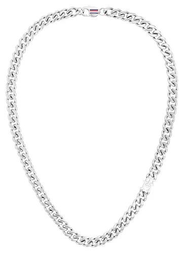 Men's TH85 Chain Necklace Silver Jewellery - Tommy Hilfiger - Modalova