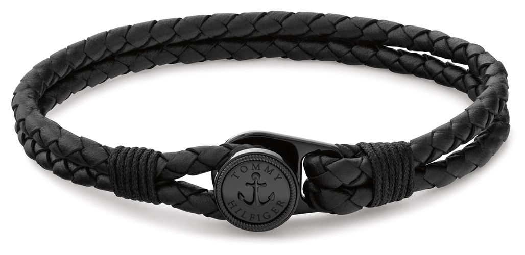 Nautical Black Double Layered Jewellery - Tommy Hilfiger - Modalova