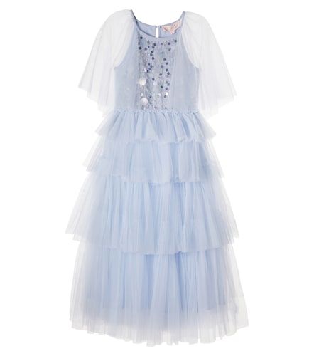 Flutter Cape embellished tiered tulle dress - Tutu Du Monde - Modalova