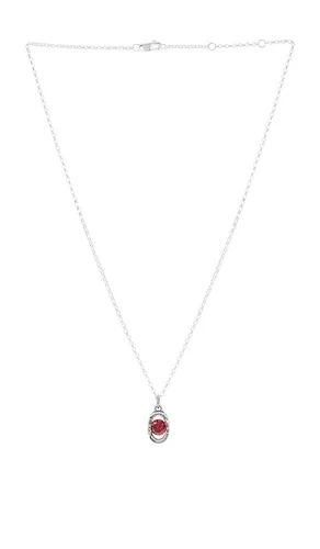 Icon Link Ruby Necklace in - Two Jeys - Modalova