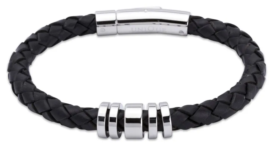 A65BL/21CM Black | Steel Elements | Jewellery - Unique & Co - Modalova