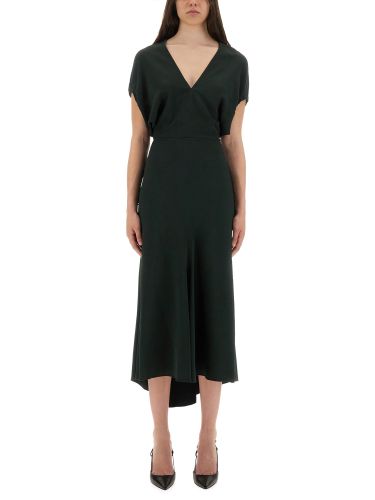 Victoria beckham blouson midi dress - victoria beckham - Modalova