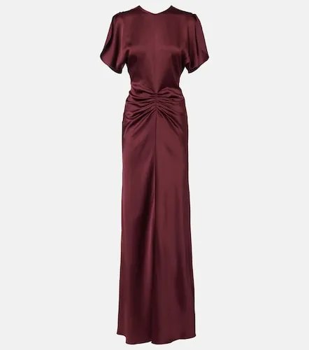 Gathered jersey maxi dress - Victoria Beckham - Modalova