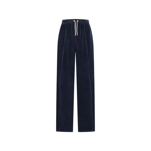 Wide Tracksuit Pants in Velvet Jersey - Celine - Modalova