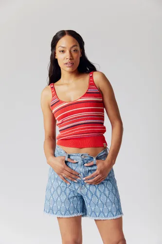 WISTERIA Vest - GOTS Organic Cotton Chilli Red Stripe, SIZE 2 / UK 10 / EUR 38 - KOMODO - Modalova