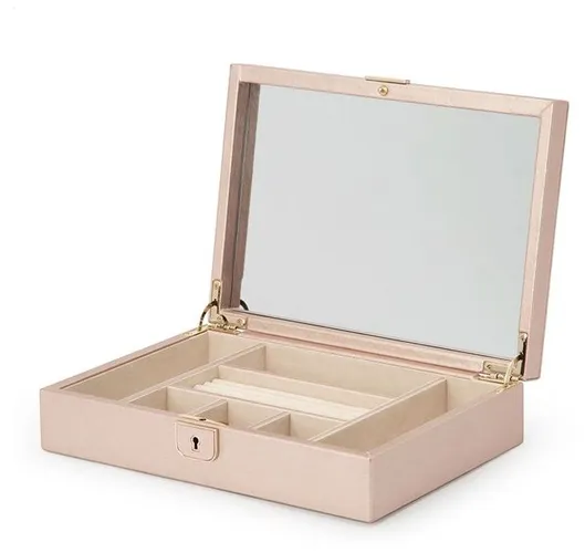 Palermo Rose Gold Medium Flat Box Jewellery - WOLF - Modalova