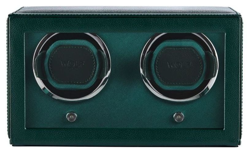 Cub Double Watch Winder With Cover - Green Jewellery - WOLF - Modalova