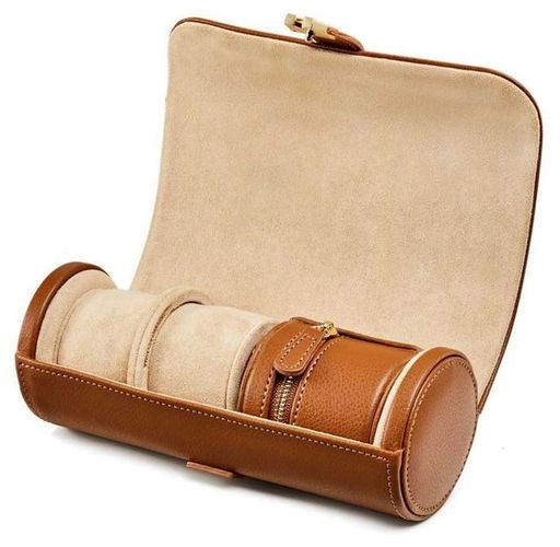 Cassandra Double Watch Roll With Pouch Jewellery - WOLF - Modalova