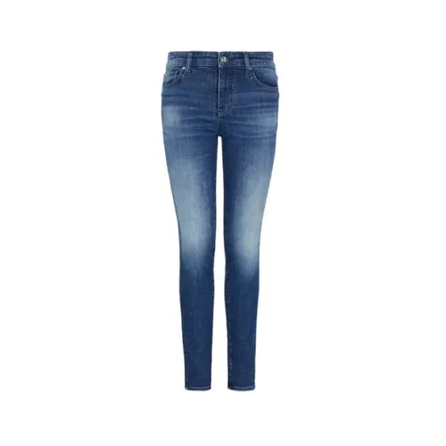 Women's Clothing Trousers Blue Aw23 - Armani Exchange - Modalova